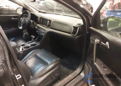 2017 Kia Sportage Ex из США, поврежденный, VIN KNDPNCAC3H7264536